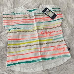 Tommy Hilfiger short sleeve girls T new with tags